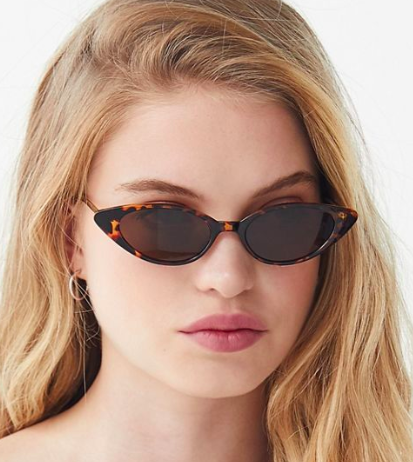 UO Nova Slim Cat-Eye Sunglasses
