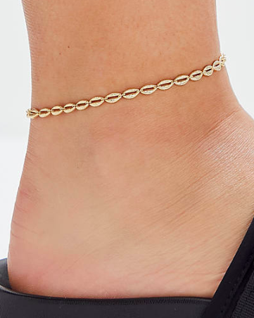 UO Mini Shell Anklet