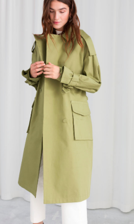 Stories Oversized Belted Trenchcoat
