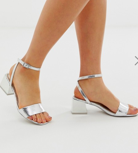 ASOS DESIGN Honeywell block heeled sandals