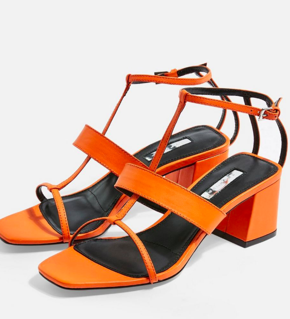 Topshop RIBBON T-Bar Sandals