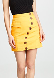 Acler Golding Denim Skirt  