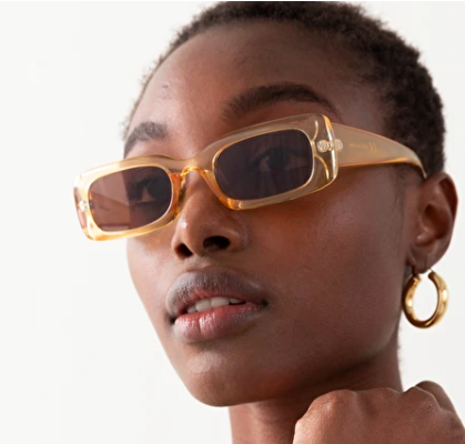Stories Rectangular Frame Sunglasses