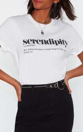 The Definition of Serendipity Graphic Tee
