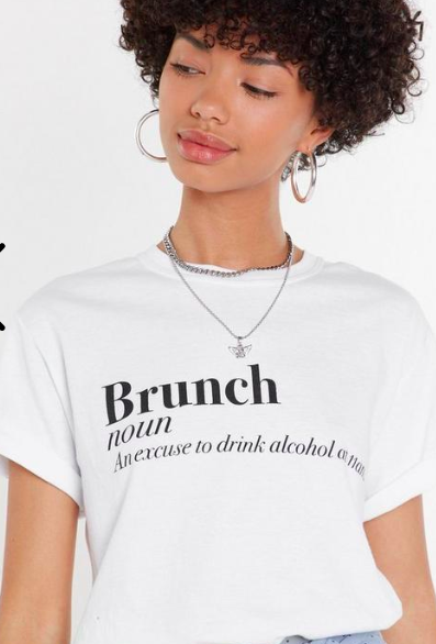 The Definition of Brunch Graphic Tee Promotions