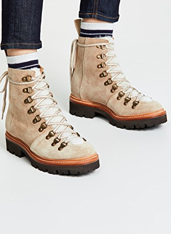 Grenson Nanette Combat Boots  