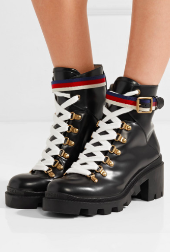 Trip Lug Sole Combat Boot GUCCI 