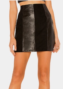 The Lynch Leather Skirt L'Academie