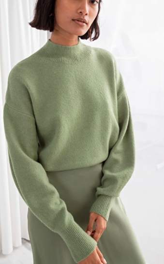 Stories Mock Neck Sweater