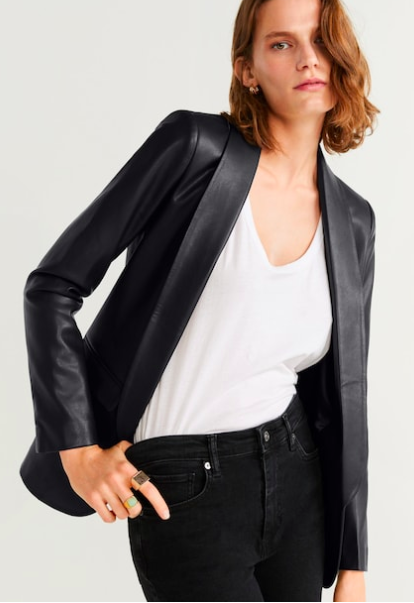 Mango Structured lapels blazer