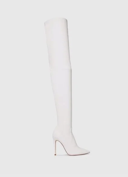 steve madden white boots