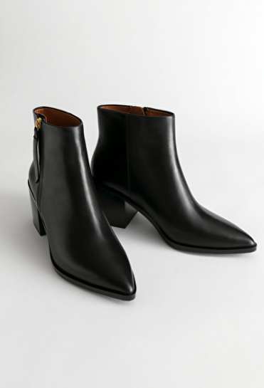 Stories Pointed Ankle Boots
