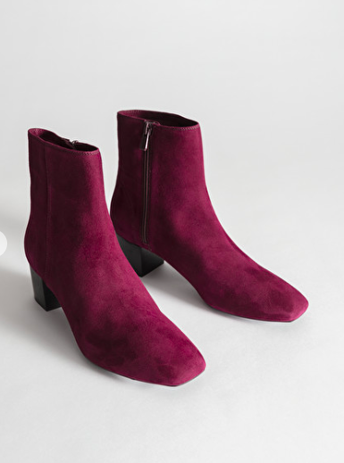 Stories Suede Ankle Boots