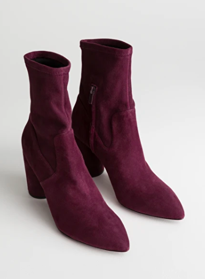 Stories Suede Sock Boots