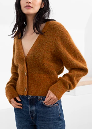 Stories Wool Blend Cardigan