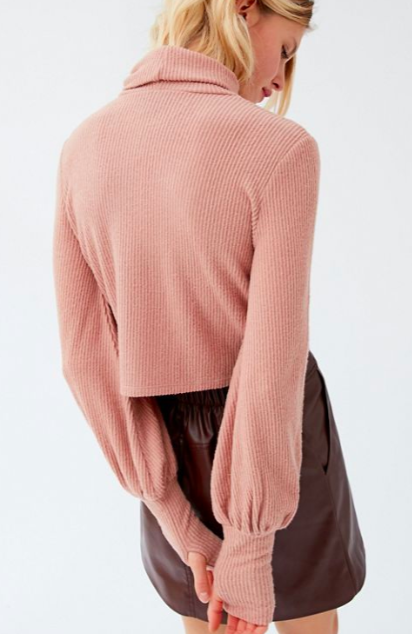 Out From Under Cozy Ribbed Turtleneck Sweater