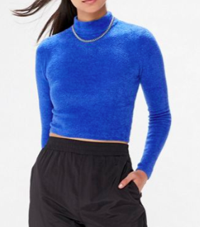 UO Carolynne Cozy Mock Neck Sweater