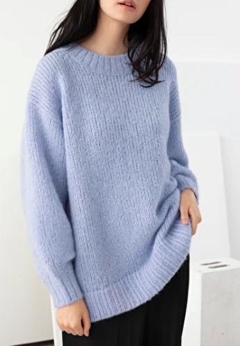 Stories Oversized Merino Wool Blend Sweater
