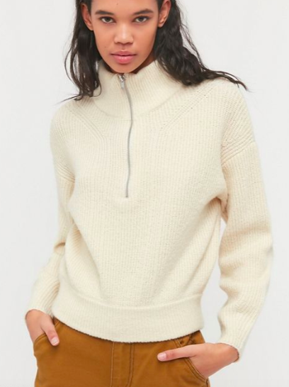 UO Half-Zip Sweater