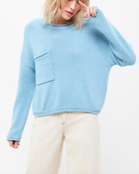UO Leona Slouchy Pocket Sweater