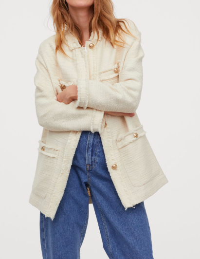 HM Textured-weave Jacket