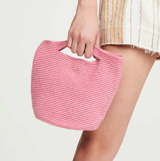 Soraya Hennessy Pink Mini Shopper Bag