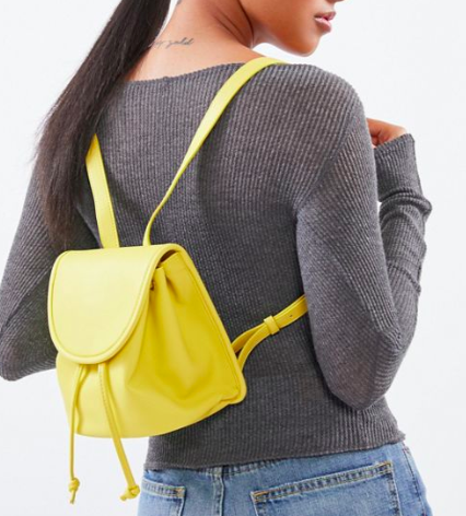 Jess Soft Faux Leather Mini Backpack