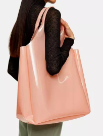 Topshop jelly tote bag