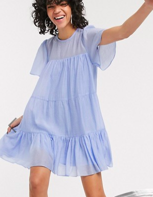 Emory Park tiered smock dress