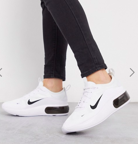 Nike Air Max Dia white and black sneakers