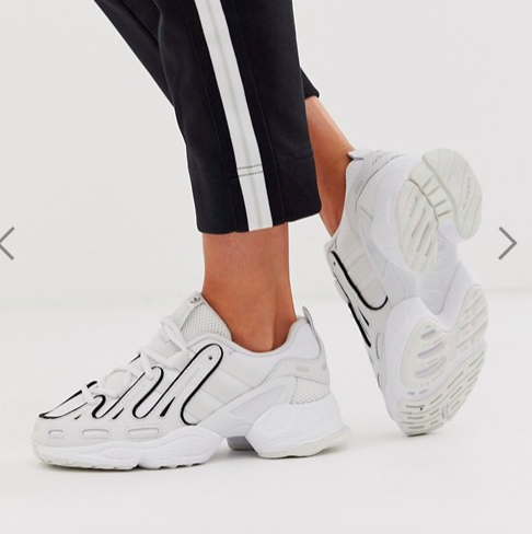 adidas Originals EQT Gazelle sneakers in white