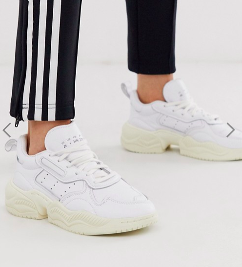 adidas Originals Supercourt 90's sneakers in white