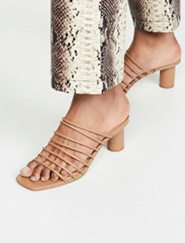 tape hand Wade Open-Toe Mules: Some Options | Truffles and Trends