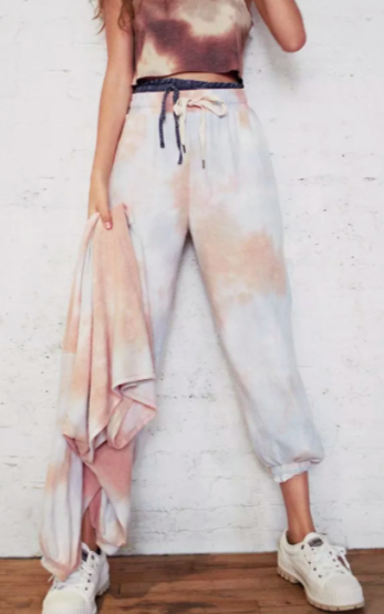 Out From Under Jenny Tie-Dye Fleece Jogger Pant