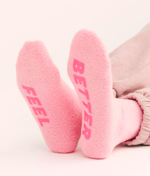 FP Feel Better Cozy Grip Socks