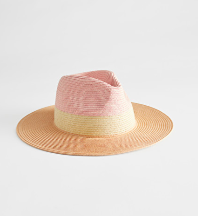 Stories Colour Block Straw Hat