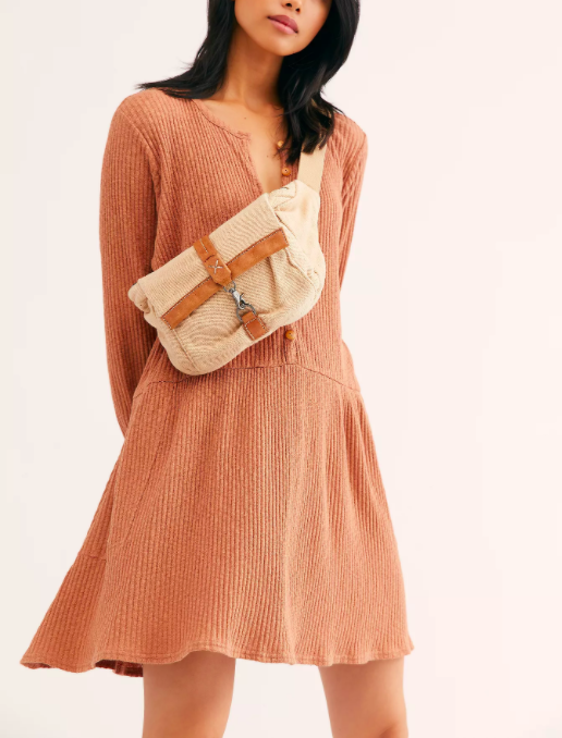 FP Blossom Button-Up T-Shirt Dress