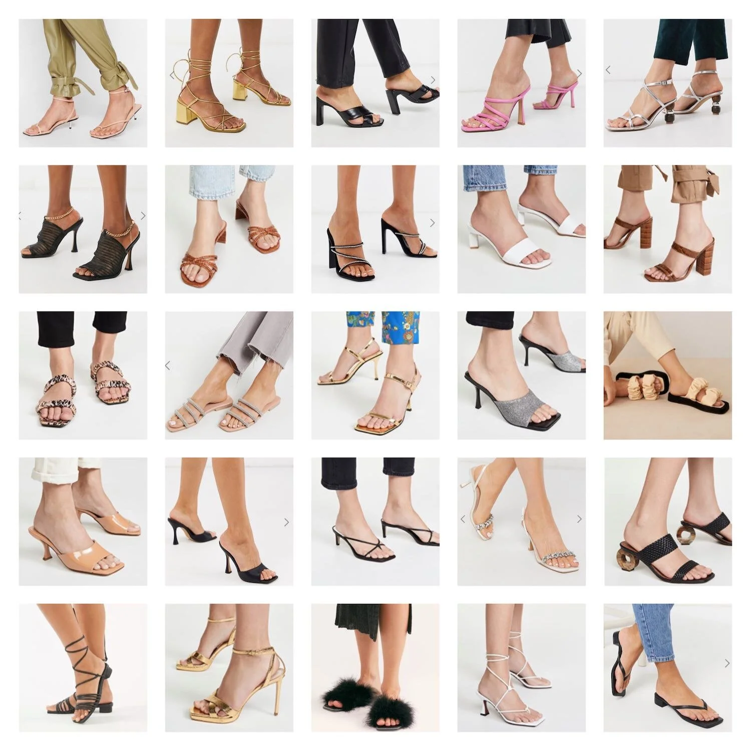 Square Sandal Session