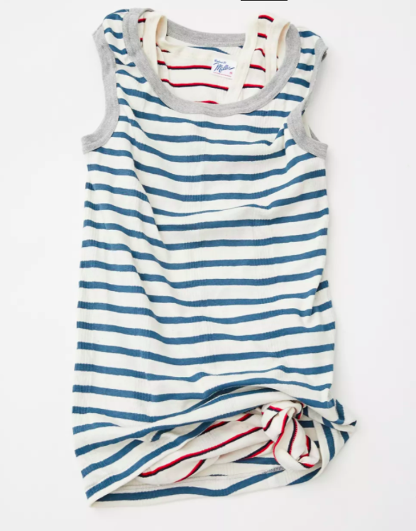 Urban Renewal Vintage Stripe Rib Tank Top