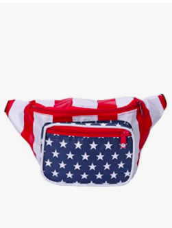HDE Fanny Pack [80's Style] Waist Pack Outdoor Travel Crossbody Hip Bag 