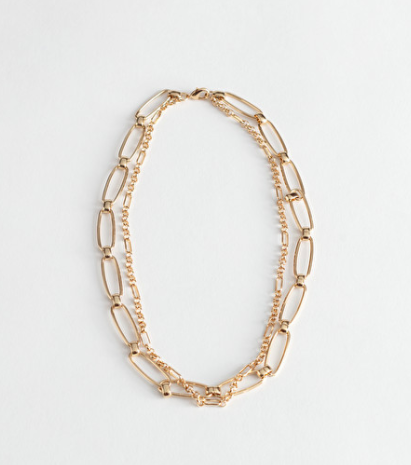  Stories Duo Chunky Chain Necklace 