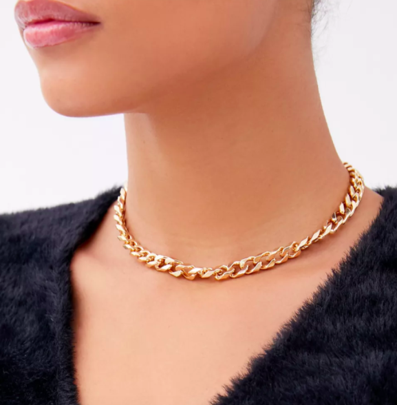 UO Kyle Curb Chain Necklace