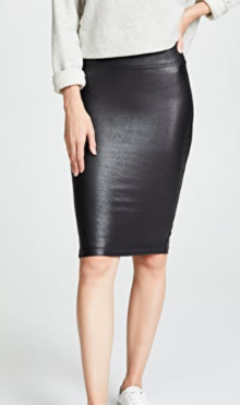 SPANX Faux Leather Pencil Skirt  