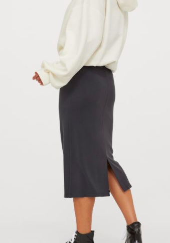HM Cotton Jersey Skirt