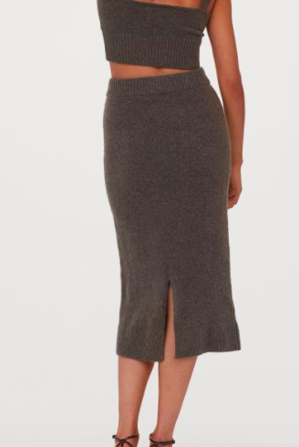 HM Fine-knit Pencil Skirt