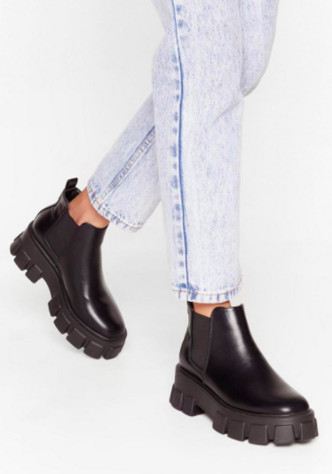You're in the Driving Cleat Faux Leather Boots