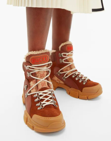 Gucci Women's Flashtrek Trekking Boots