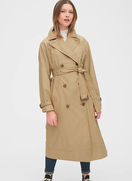 Gap Twill Trench Coat