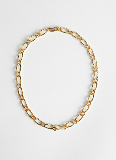 Stories Chunky Chain Link Necklace