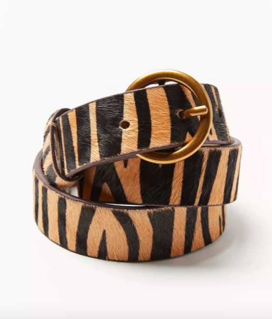 UO Ginger Calf Hair Belt